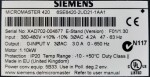 Siemens 6SE6420-2UD21-1AA1